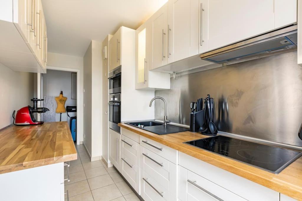 Appartement Climatise 3 Etoiles T3 Chic A Strasbourg Avec Billard Et Terrasse Kültér fotó