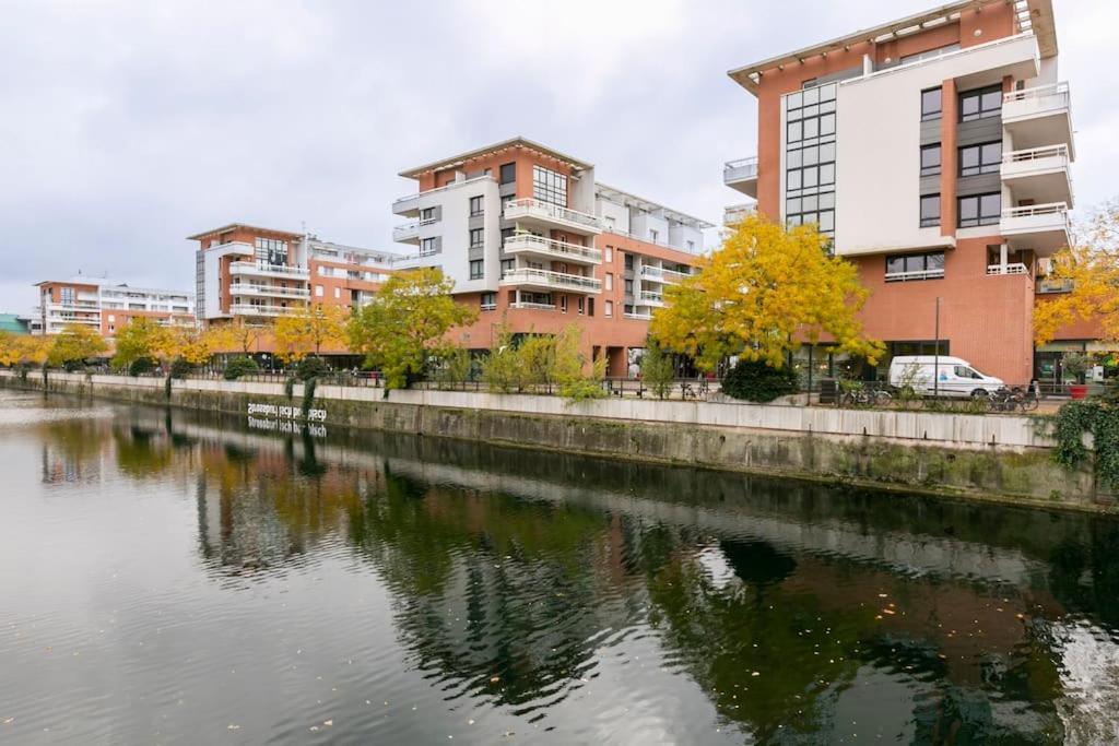 Appartement Climatise 3 Etoiles T3 Chic A Strasbourg Avec Billard Et Terrasse Kültér fotó
